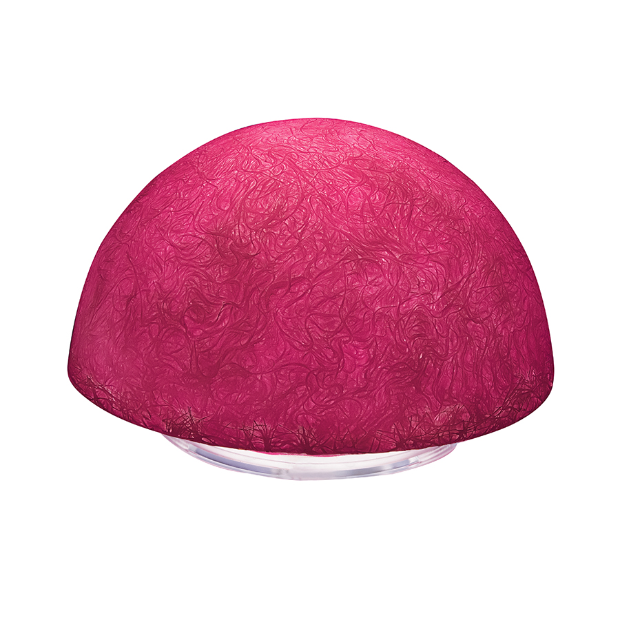 Table Lamp Button T In-Es Artdesign Collection Luna Color Magenta Size  Diam. Ø 25 Cm